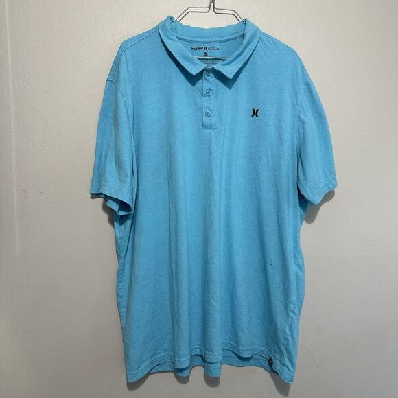 Hurley Romano Polo Shirt Mens Sz XXL Buckle Golf Casual Plus Size - Picture 1 of 5